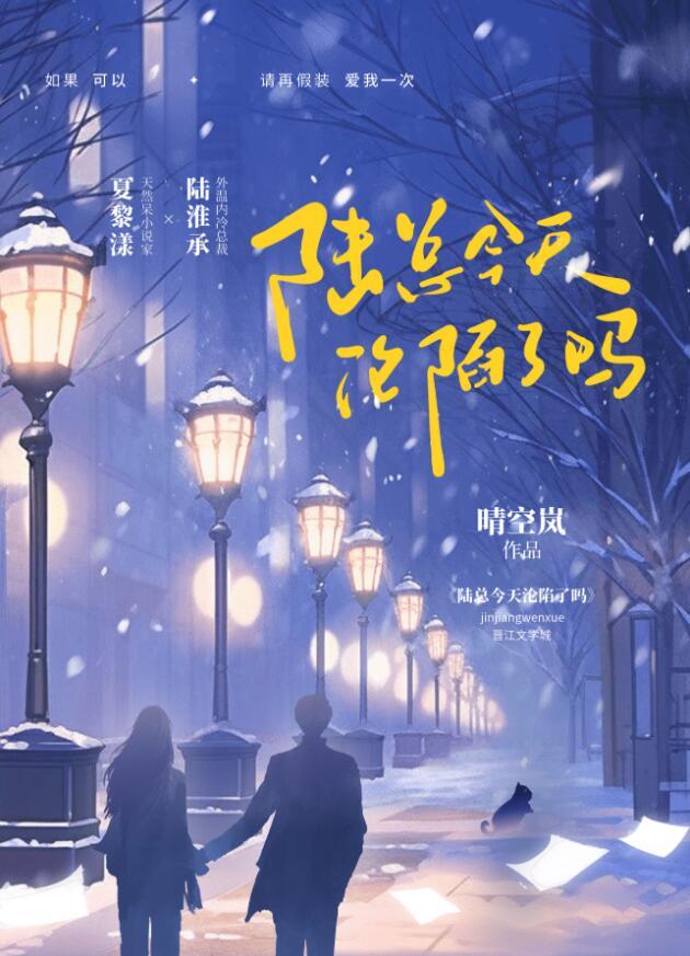 陆总今天沦陷了吗by晴空岚TXT